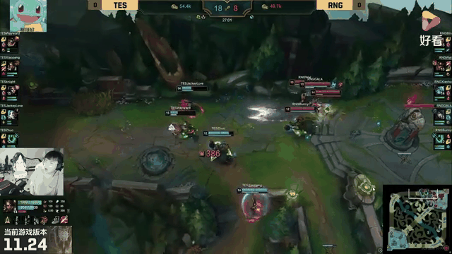 关于BRO强势RNG，JackeyLove绝境逆转的信息